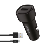Автомобильное зарядное устройство ttec SmartCharger 2.4A + Micro USB Cable Black (2CKS30)
