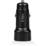 Автомобильное зарядное устройство ttec SmartCharger 2.4A + Micro USB Cable Black (2CKS30)