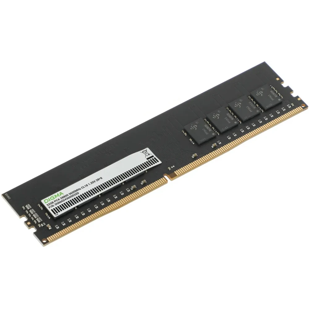 Оперативная память 32Gb DDR4 3600MHz Digma (DGMAD43600032D) - фото 2