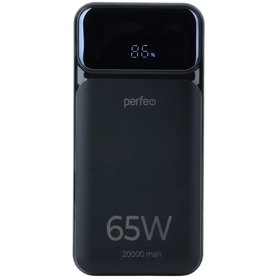 Внешний аккумулятор Perfeo Laptop 65W 20000mAh Black