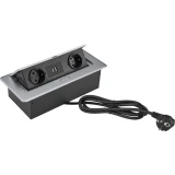 Встраиваемый удлинитель Cactus CS-SOCKET-EU/USBA-GY