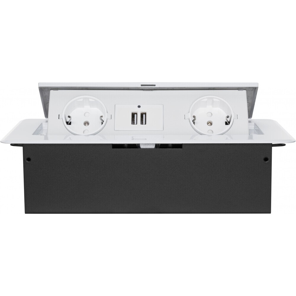 Встраиваемый удлинитель Cactus CS-SOCKET-EU/USBA-WH - фото 4