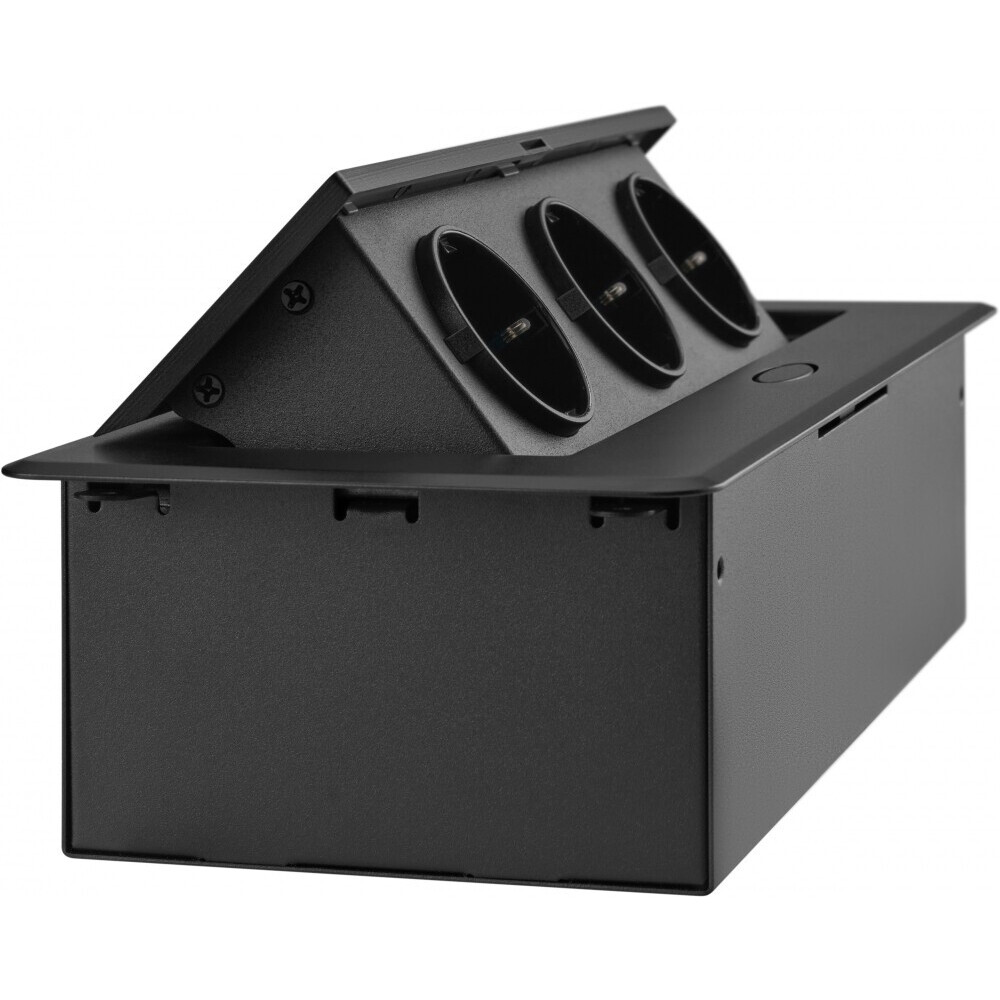 Встраиваемый удлинитель Cactus CS-SOCKET-EU3-BK - фото 2