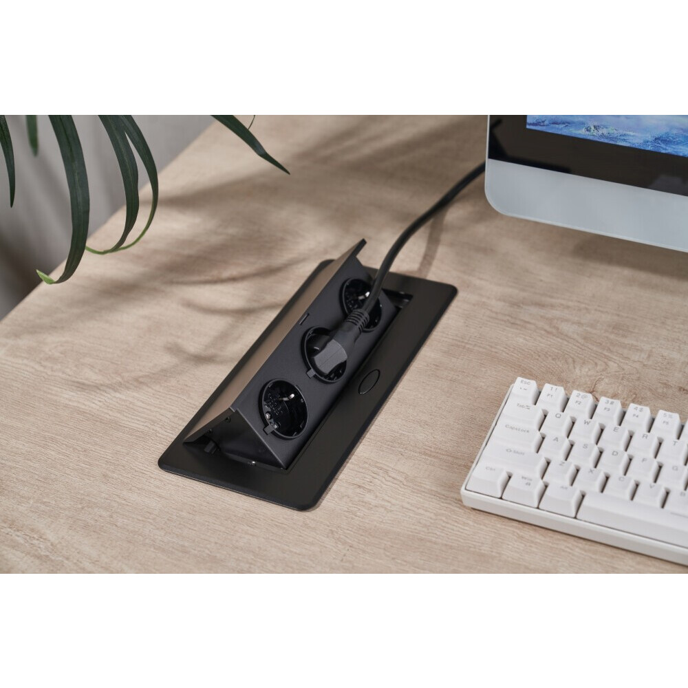 Встраиваемый удлинитель Cactus CS-SOCKET-EU3-BK - фото 5