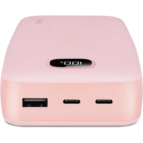 Внешний аккумулятор ttec ChargeUp LCD 20.000 Pink - 2BB211 - фото 4
