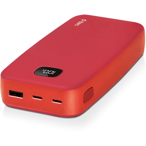 Внешний аккумулятор ttec ChargeUp LCD 20.000 Red - 2BB211 - фото 5