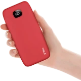 Внешний аккумулятор ttec ChargeUp LCD 20.000 Red (2BB211)