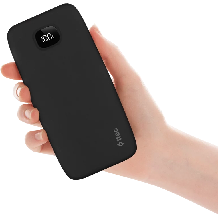 Внешний аккумулятор ttec ChargeUp LCD 10.000 Black - 2BB205 - фото 6