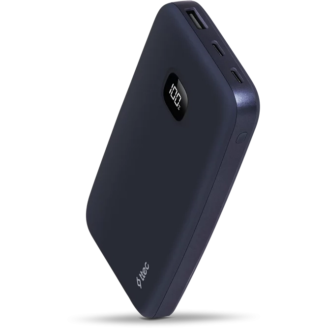 Внешний аккумулятор ttec ChargeUp LCD 10.000 Navy