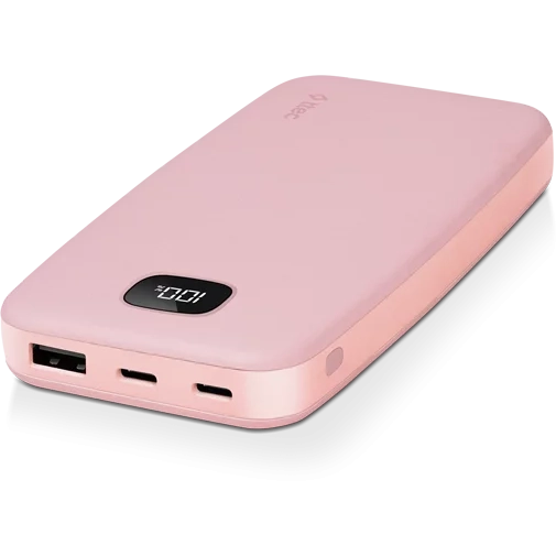 Внешний аккумулятор ttec ChargeUp LCD 10.000 Pink - 2BB205 - фото 5