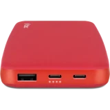 Внешний аккумулятор ttec ChargeUp 10.000 Red (2BB204)