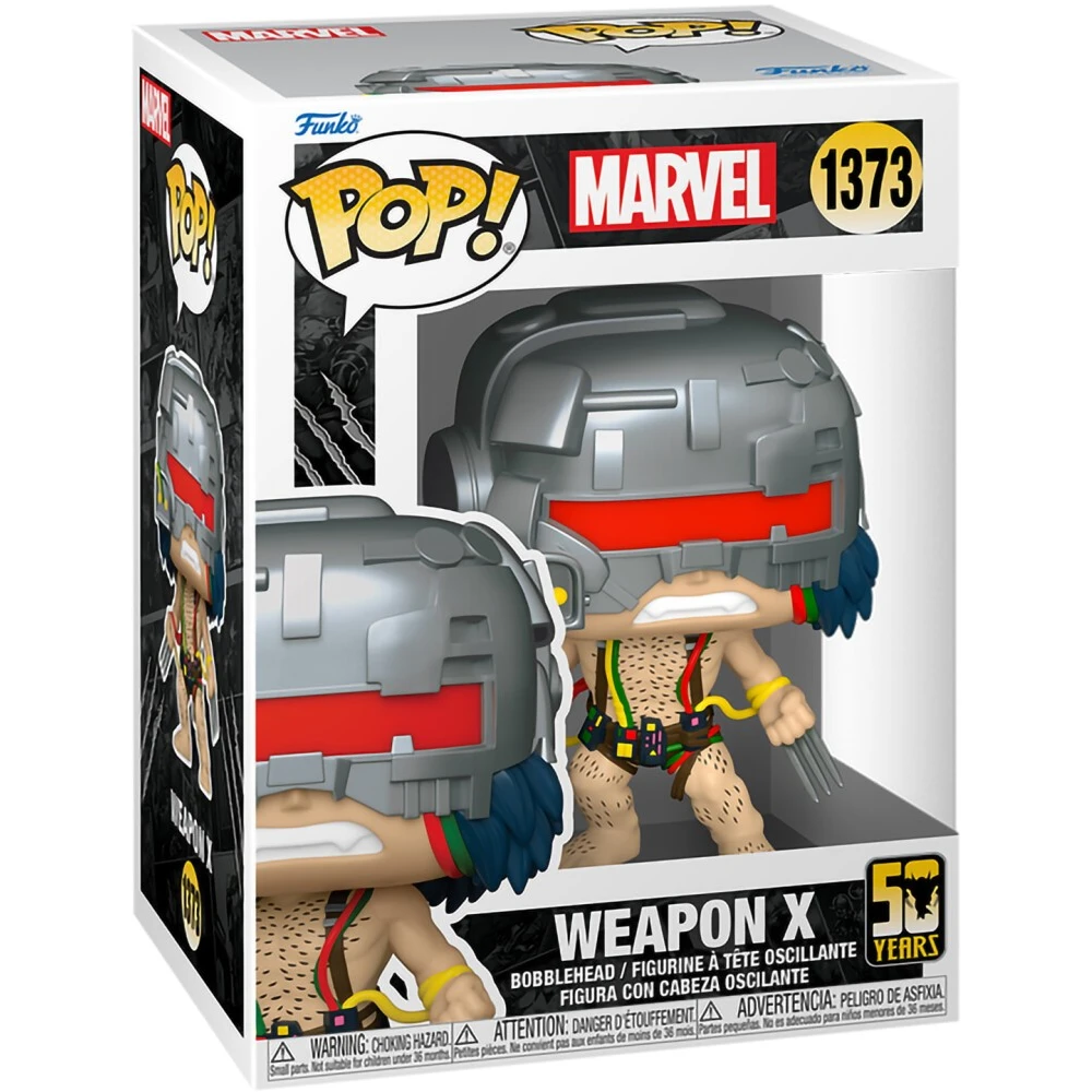 Фигурка Funko POP! Bobble Marvel Wolverine 50th Weapon X - 77437 - фото 2