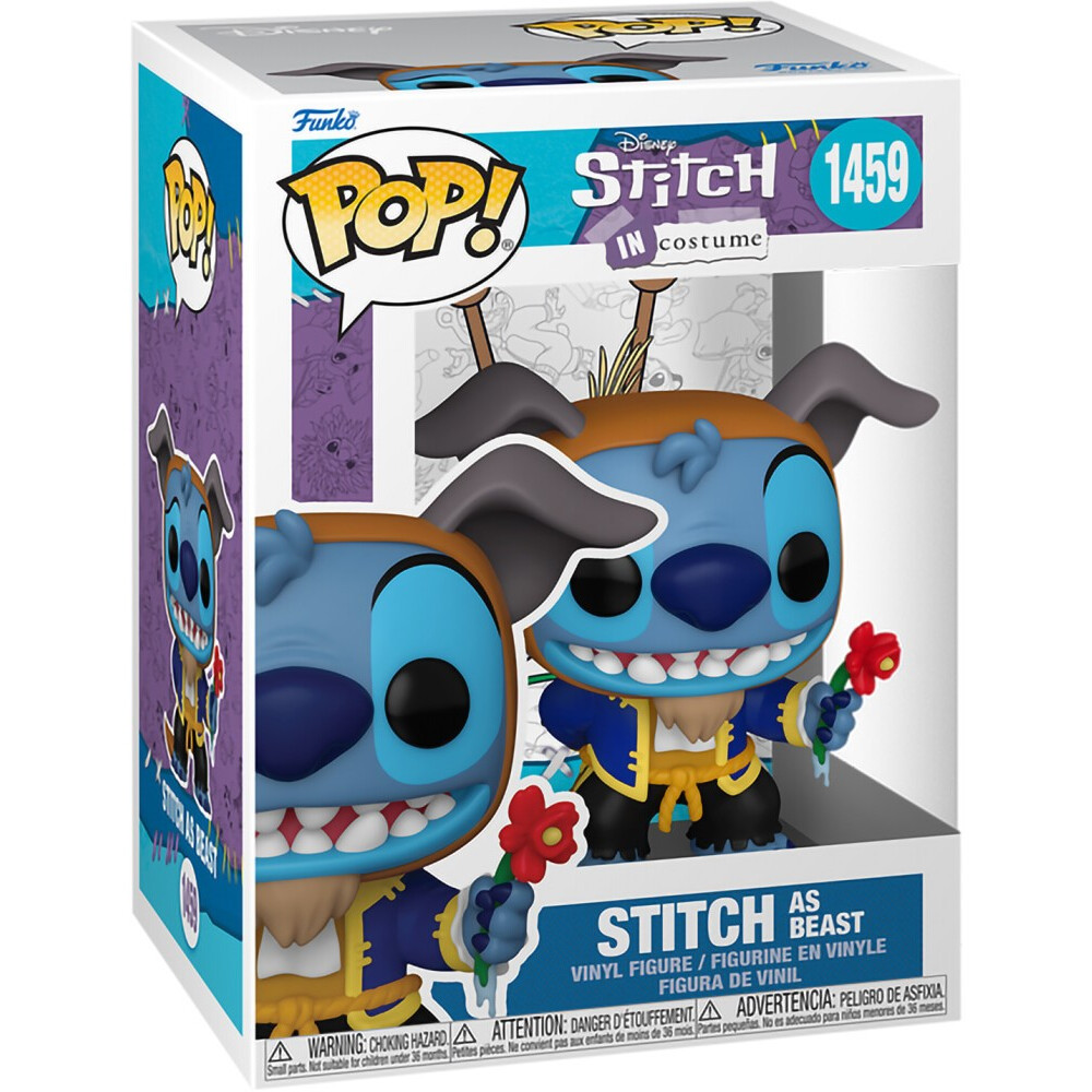 Фигурка Funko POP! Disney Lilo & Stitch in Costume Stitch as Beast - 75162 - фото 2