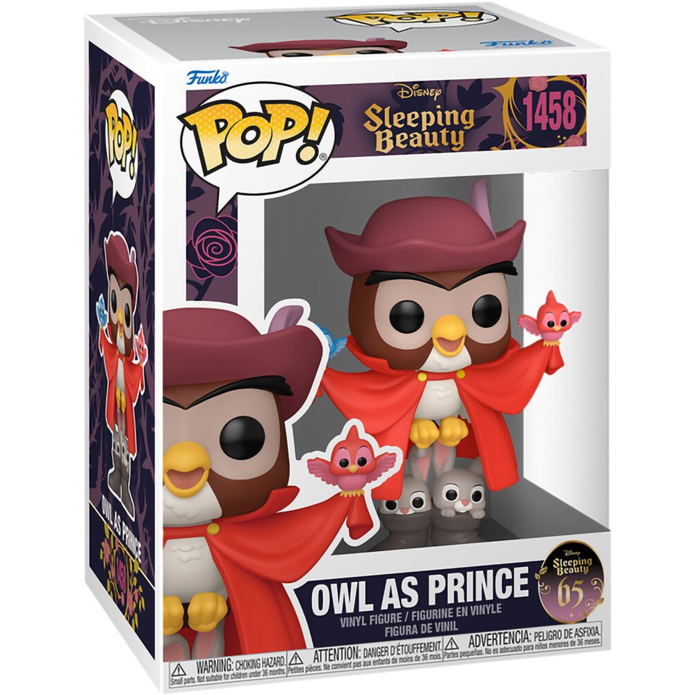 Фигурка Funko POP! Disney Sleeping Beauty 65th Owl as Prince - 78185 - фото 2