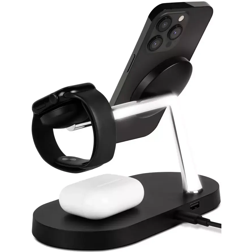 Беспроводное зарядное устройство ttec AirCharger Quattro M Black - 2KS26 - фото 3