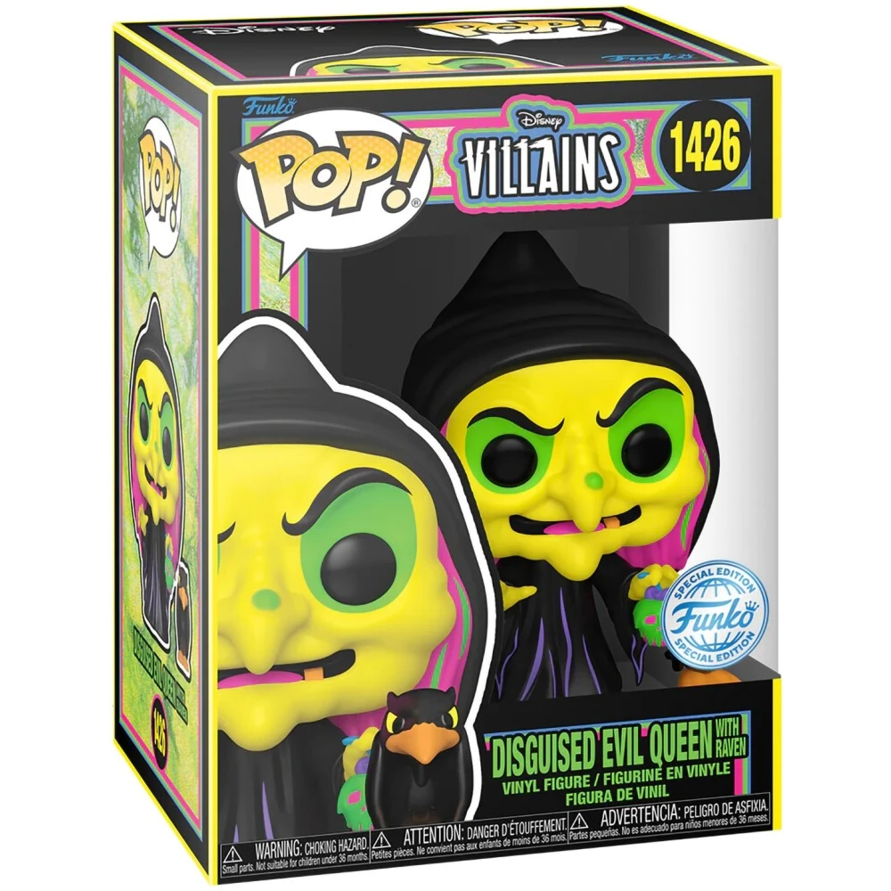 Фигурка Funko POP! Disney Villains Disguised Evil Queen with Raven - 76719 - фото 2