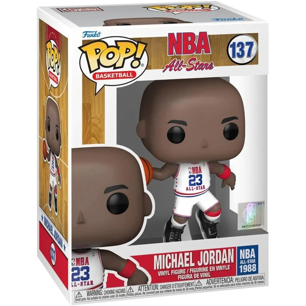 Фигурка Funko POP! NBA All-Stars Michael Jordan (White All-Star Uni 1988) - 59374 - фото 2