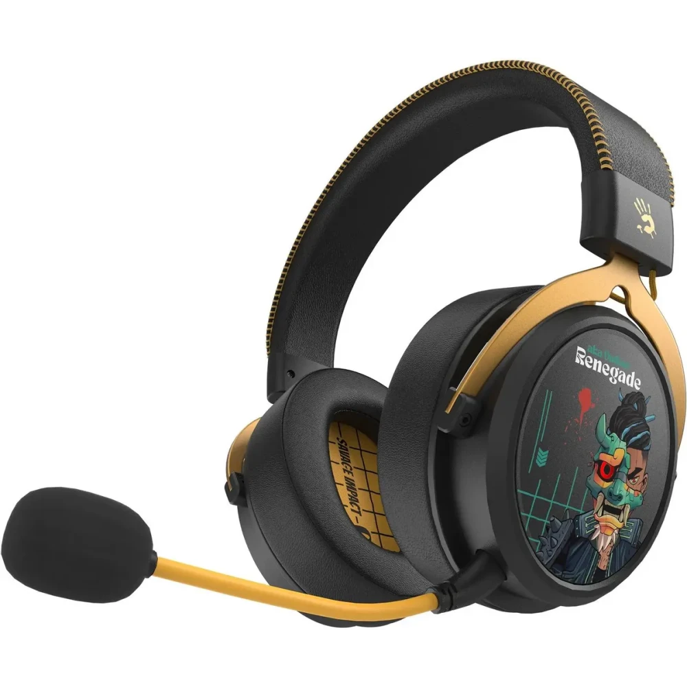 Гарнитура Bloody MR595 Renegade Black - фото 2