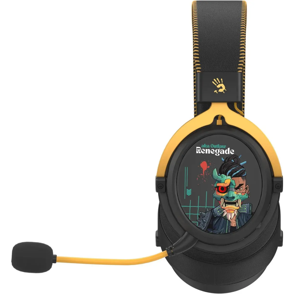 Гарнитура Bloody MR595 Renegade Black - фото 6