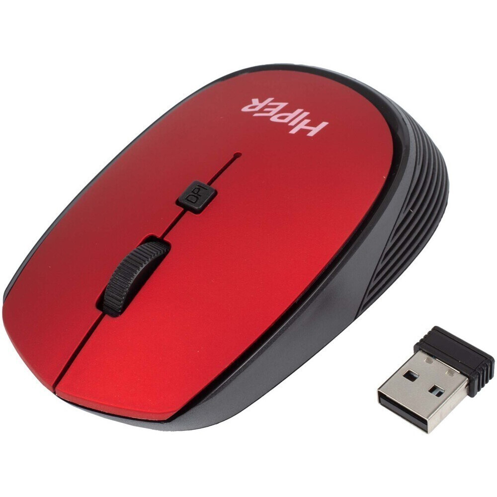 Мышь HIPER HOMW-082 Red - фото 4