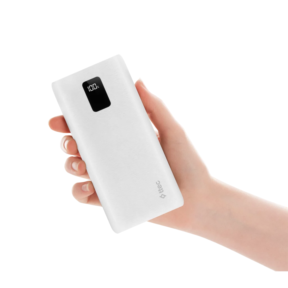 Внешний аккумулятор ttec PowerSlim Trio LCD 20.000 White - 2BB203 - фото 7