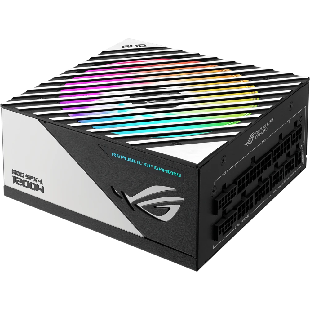 Блок питания 1200W ASUS ROG Loki SFX-L 1200W Titanium (ROG-LOKI-1200T-SFX-L-GAMING) - 90YE00N0-B0NA00