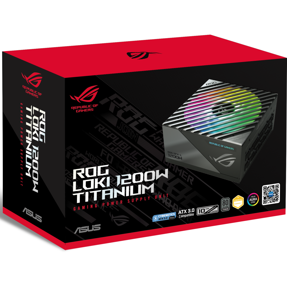 Блок питания 1200W ASUS ROG Loki SFX-L 1200W Titanium (ROG-LOKI-1200T-SFX-L-GAMING) - 90YE00N0-B0NA00 - фото 14