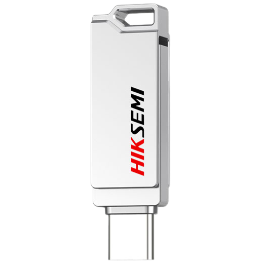 USB Flash накопитель 32Gb HIKSEMI SYNC Silver - HS-USB-E327C/32G/U3/SILVER - фото 2