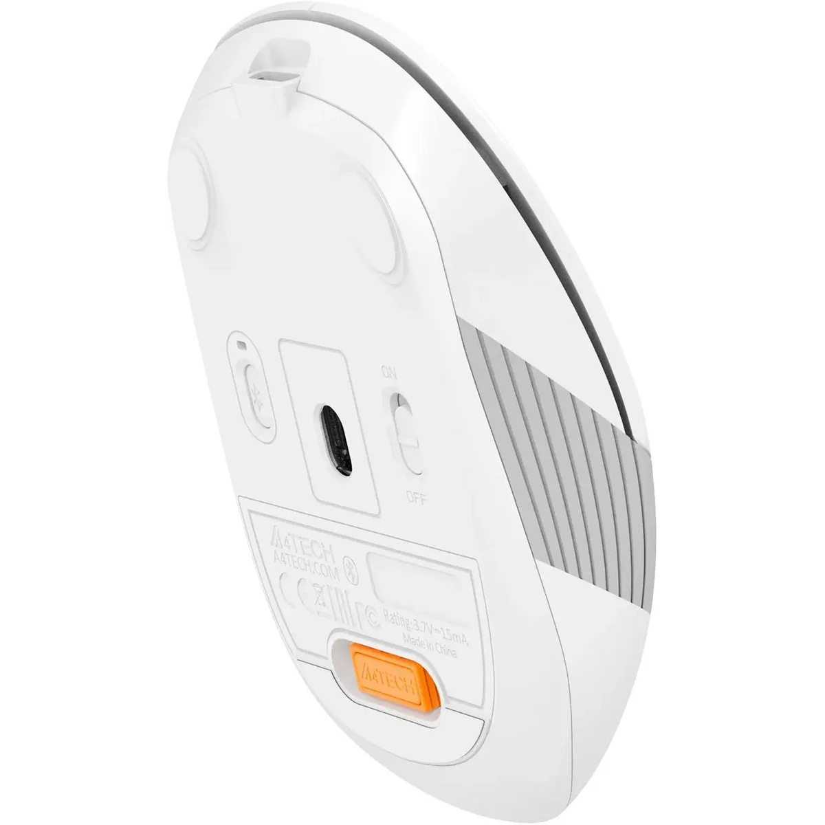 Мышь A4Tech Fstyler FB10CS White/Grey - фото 3