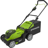 Газонокосилка Greenworks G24X2LM41 + 2 АКБ и ЗУ (2512607UD)
