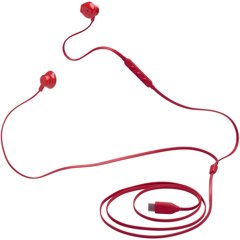 Гарнитура JBL Tune 305C USB-C Red - JBLT305CRED - фото 5
