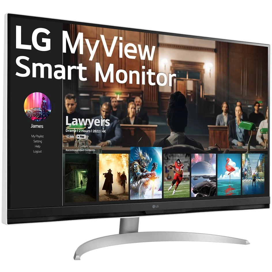 Монитор LG 32" 32SQ700S-W MyView - фото 2