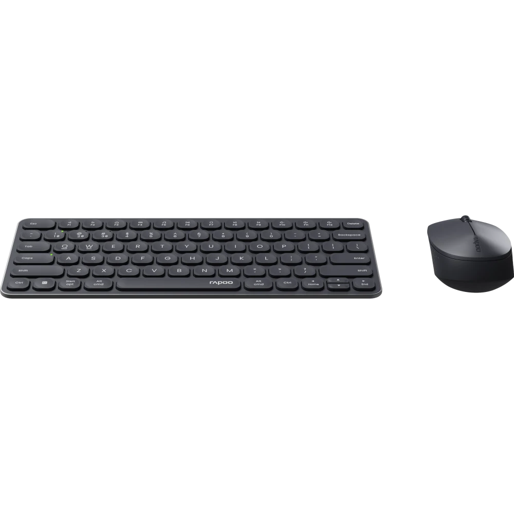 Клавиатура + мышь Rapoo 9010M Dark Grey - фото 2