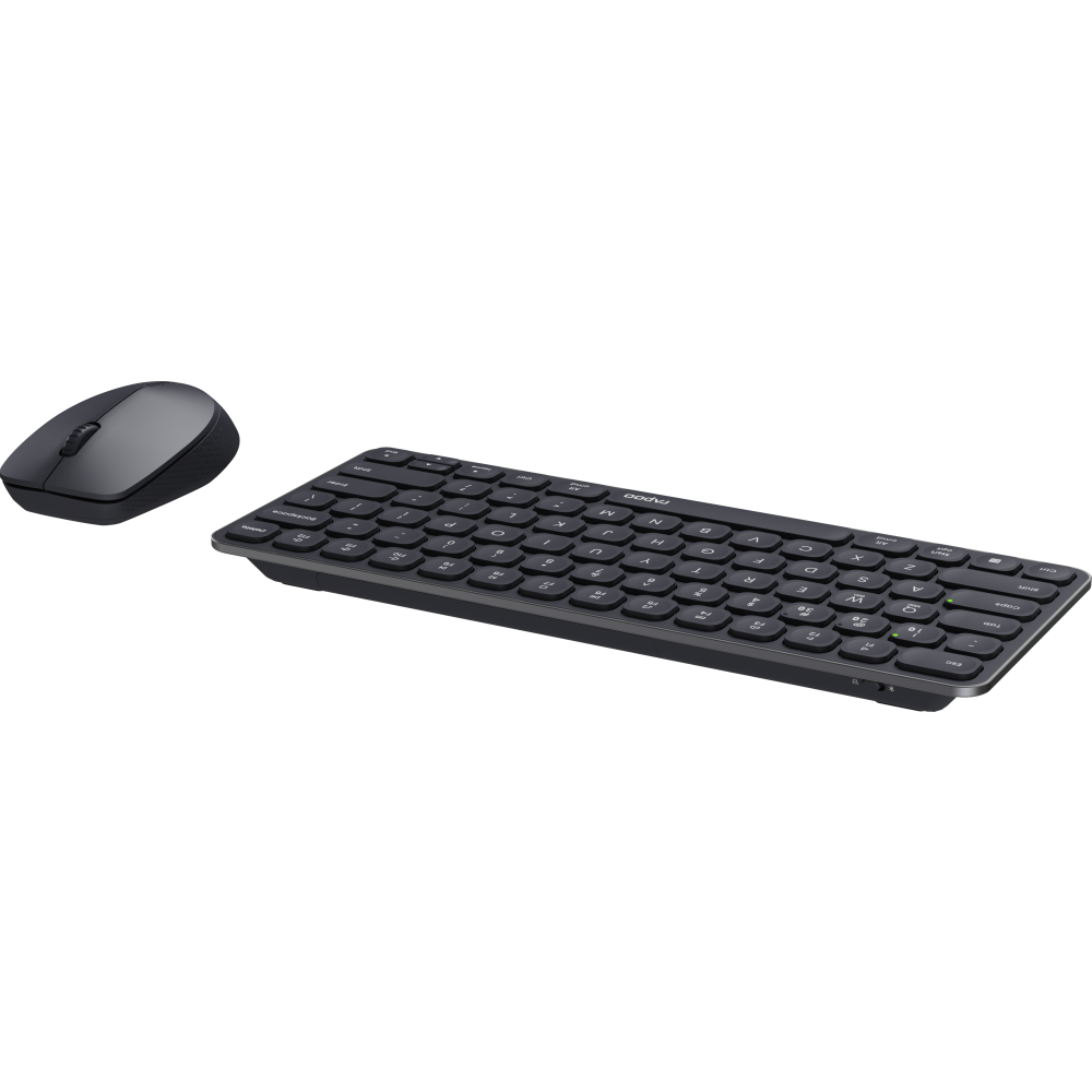 Клавиатура + мышь Rapoo 9010M Dark Grey - фото 3