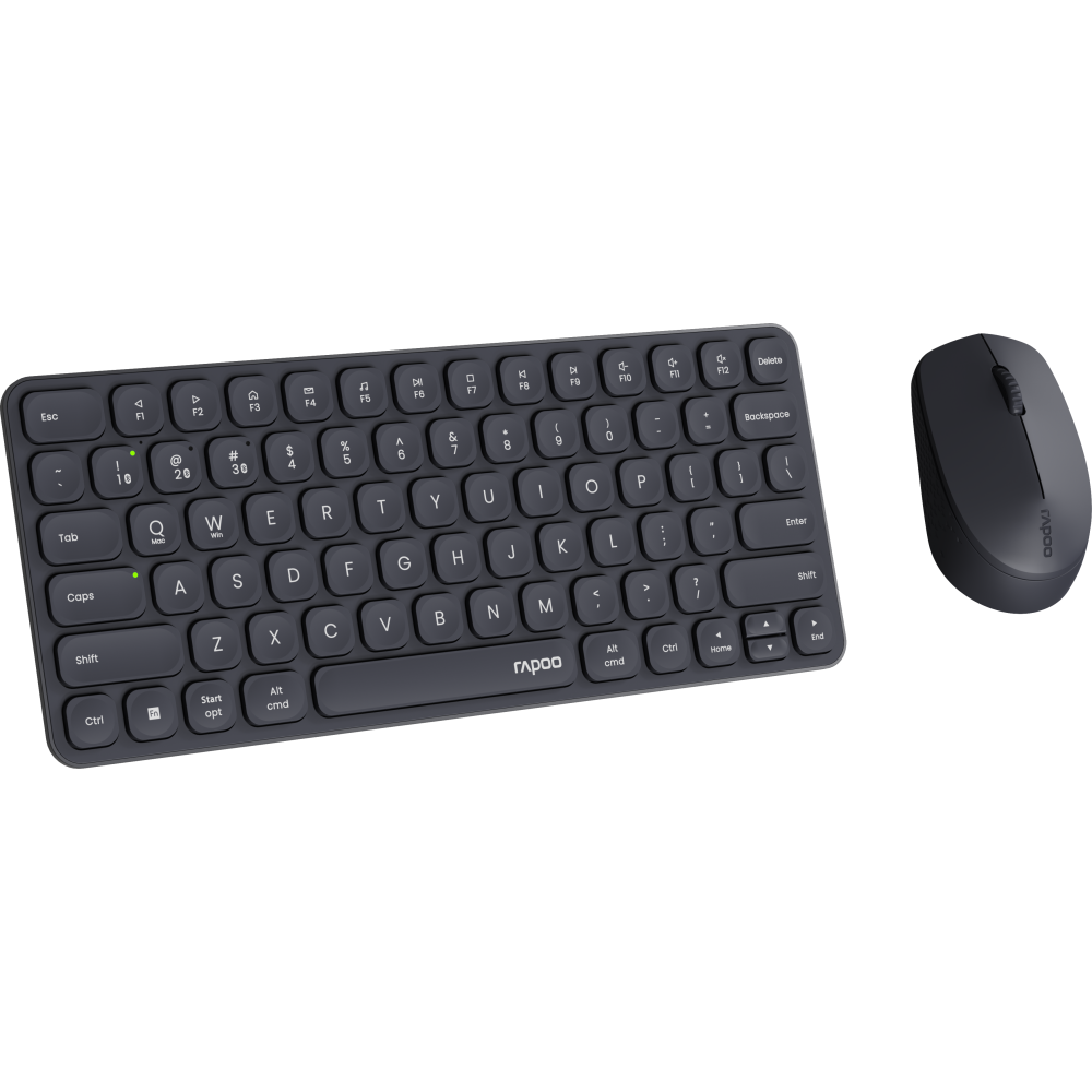 Клавиатура + мышь Rapoo 9010M Dark Grey - фото 4