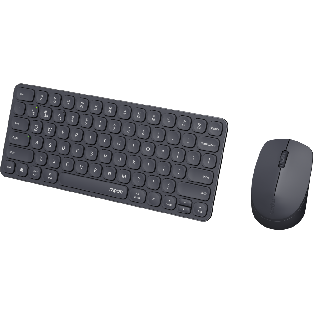 Клавиатура + мышь Rapoo 9010M Dark Grey - фото 5