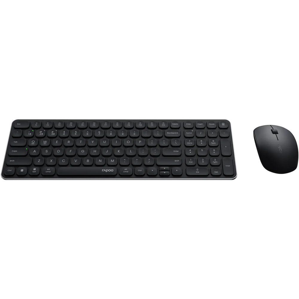 Клавиатура + мышь Rapoo 9320M Dark Grey - фото 2