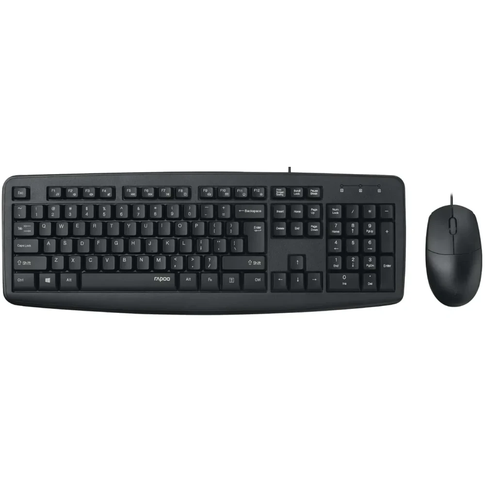 Клавиатура + мышь Rapoo NX1600 Black