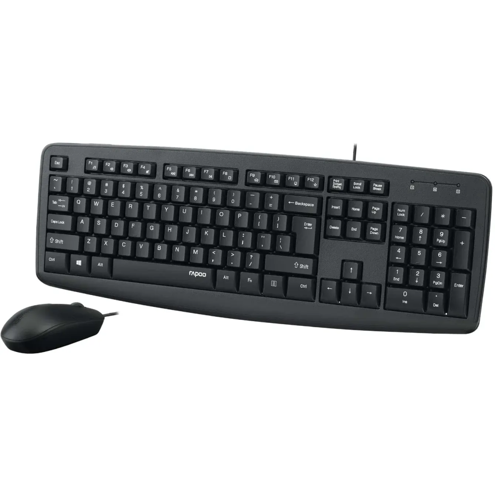 Клавиатура + мышь Rapoo NX1600 Black - фото 4