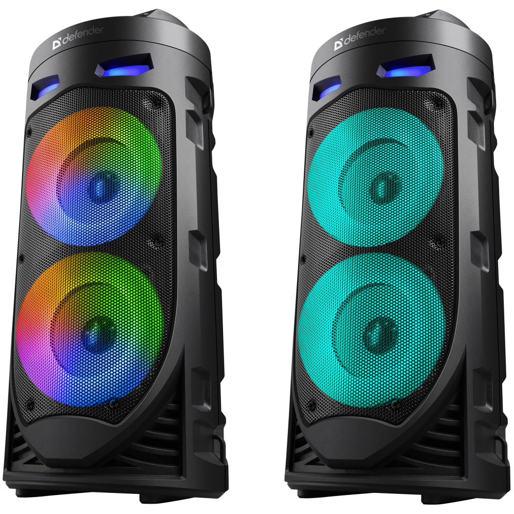 Портативная акустика Defender Crashboom Black - 65085 - фото 7