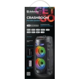 Портативная акустика Defender Crashboom Black (65085)