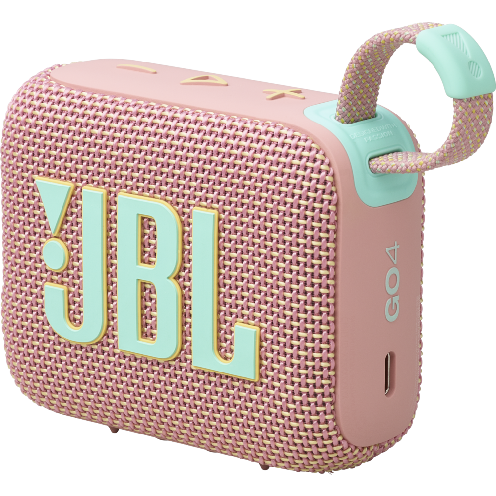 Портативная акустика JBL GO 4 Pink - JBLGO4PINK - фото 3