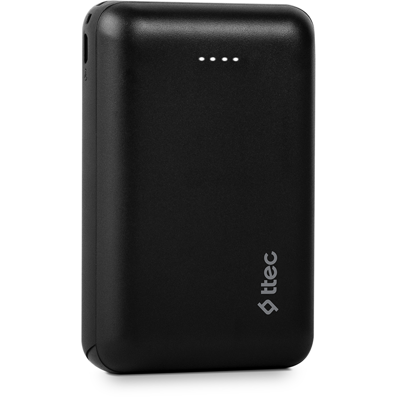 Внешний аккумулятор ttec ReCharger Duo 10.000 Black - 2BB187 - фото 2