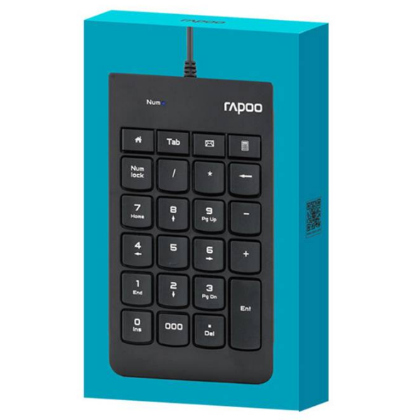 Цифровой блок Rapoo K10 Black - фото 3