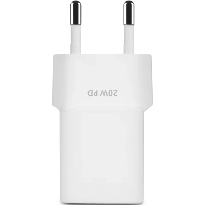 Сетевое зарядное устройство ttec SmartCharger 20W PD + USB-C Cable White - 2SCP01 - фото 3