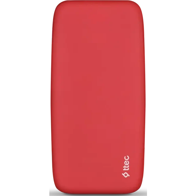 Внешний аккумулятор ttec ChargeUp 20000 Red - 2BB210 - фото 2