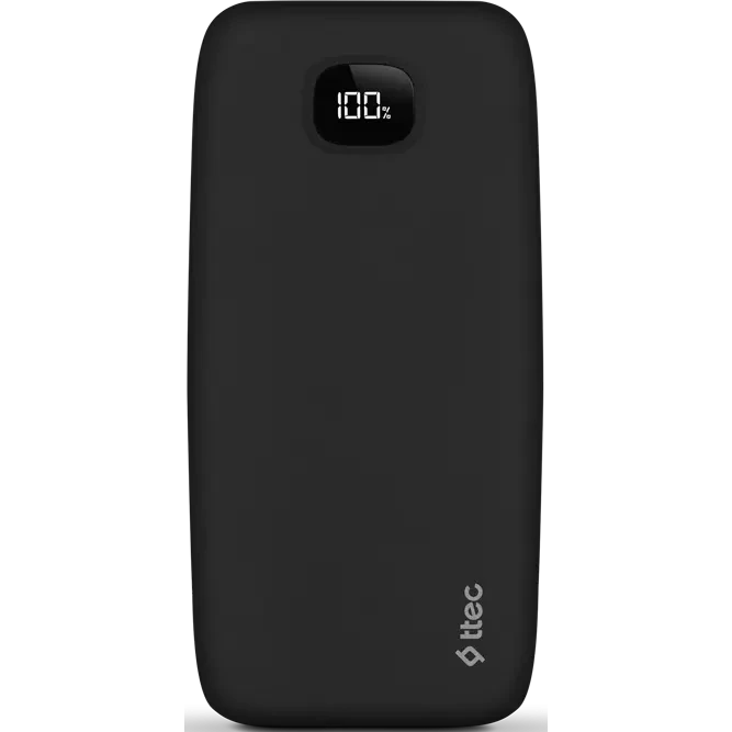 Внешний аккумулятор ttec ChargeUp Pro LCD 20.000 Black - 2BB213