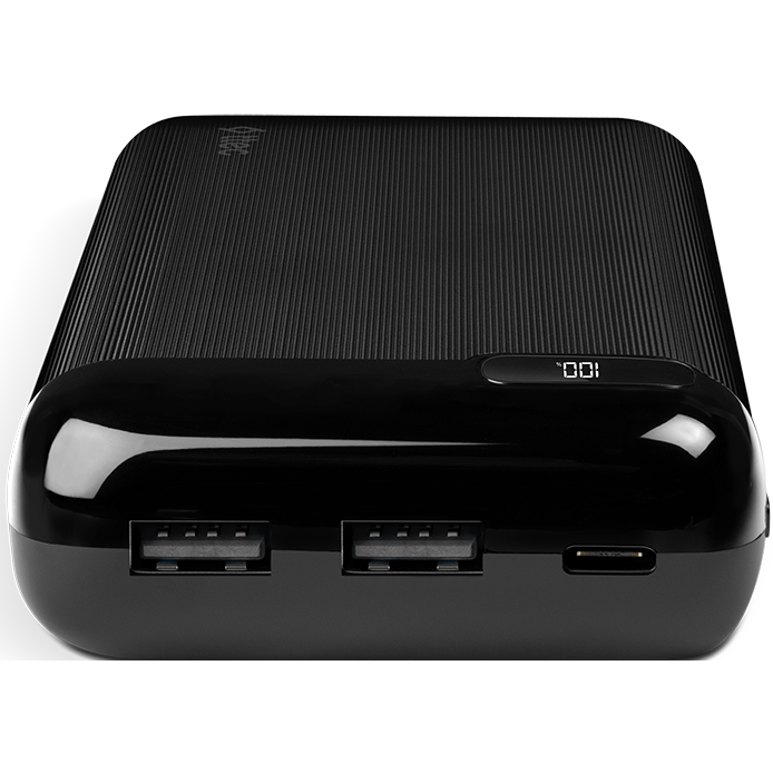 Внешний аккумулятор ttec PowerSlim LCD 20.000 Black - 2BB184 - фото 4