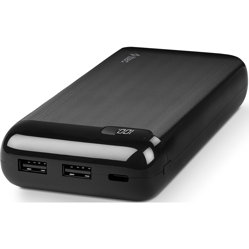 Внешний аккумулятор ttec PowerSlim LCD 20.000 Black - 2BB184 - фото 5