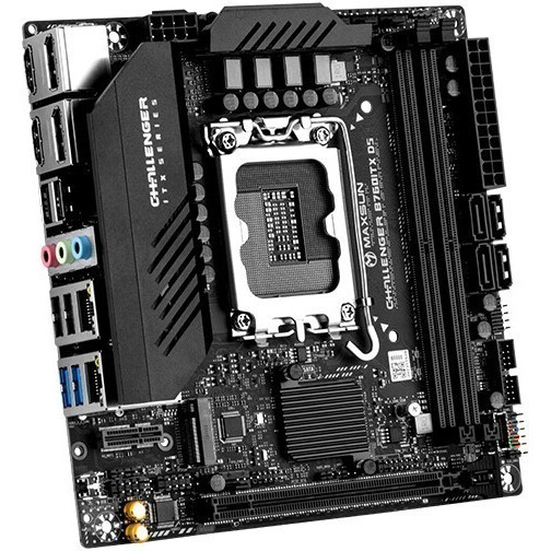 Материнская плата Maxsun Challenger B760ITX D5 - MS-Challenger B760ITX D5 - фото 2